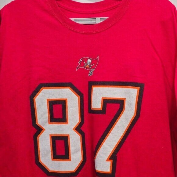 NFL Team Apparel GRONKOWSKI Short Sleeve T-Shirt #87 - Adult XL - Picture 2 of 12